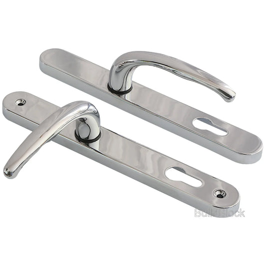 PVD Polished Chrome Door Handles - Build Block Online Ltd