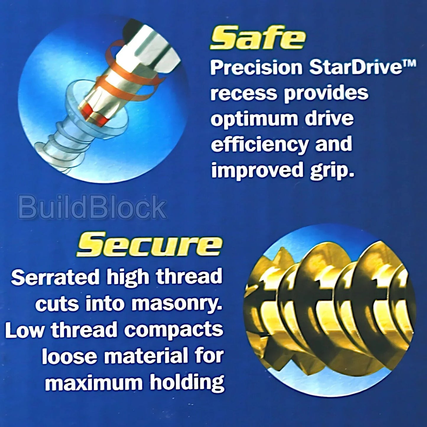 Masonry Fixing Screws - Build Block Online Ltd