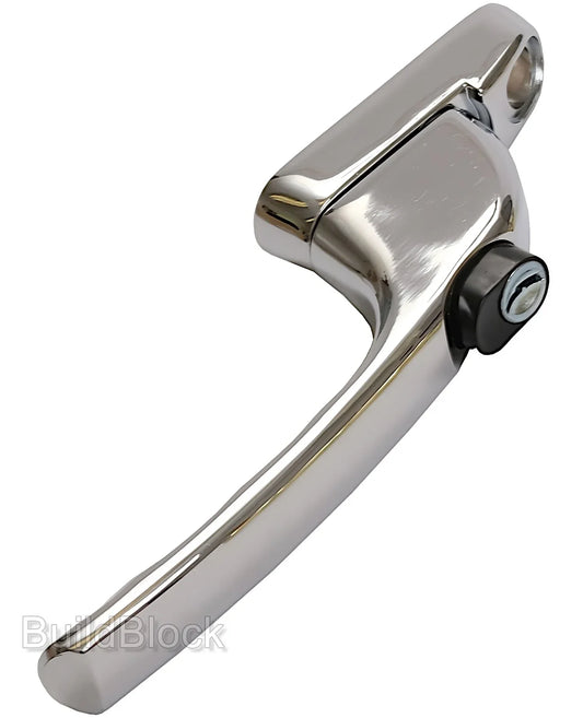 Chrome Window Handle with interchangeable spindle - Build Block Online Ltd