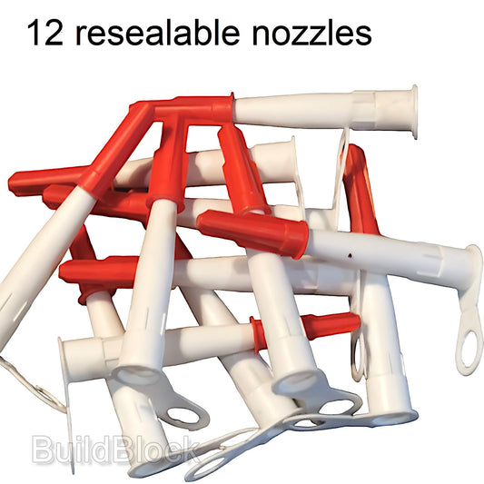 Resealing Silicone Nozzles