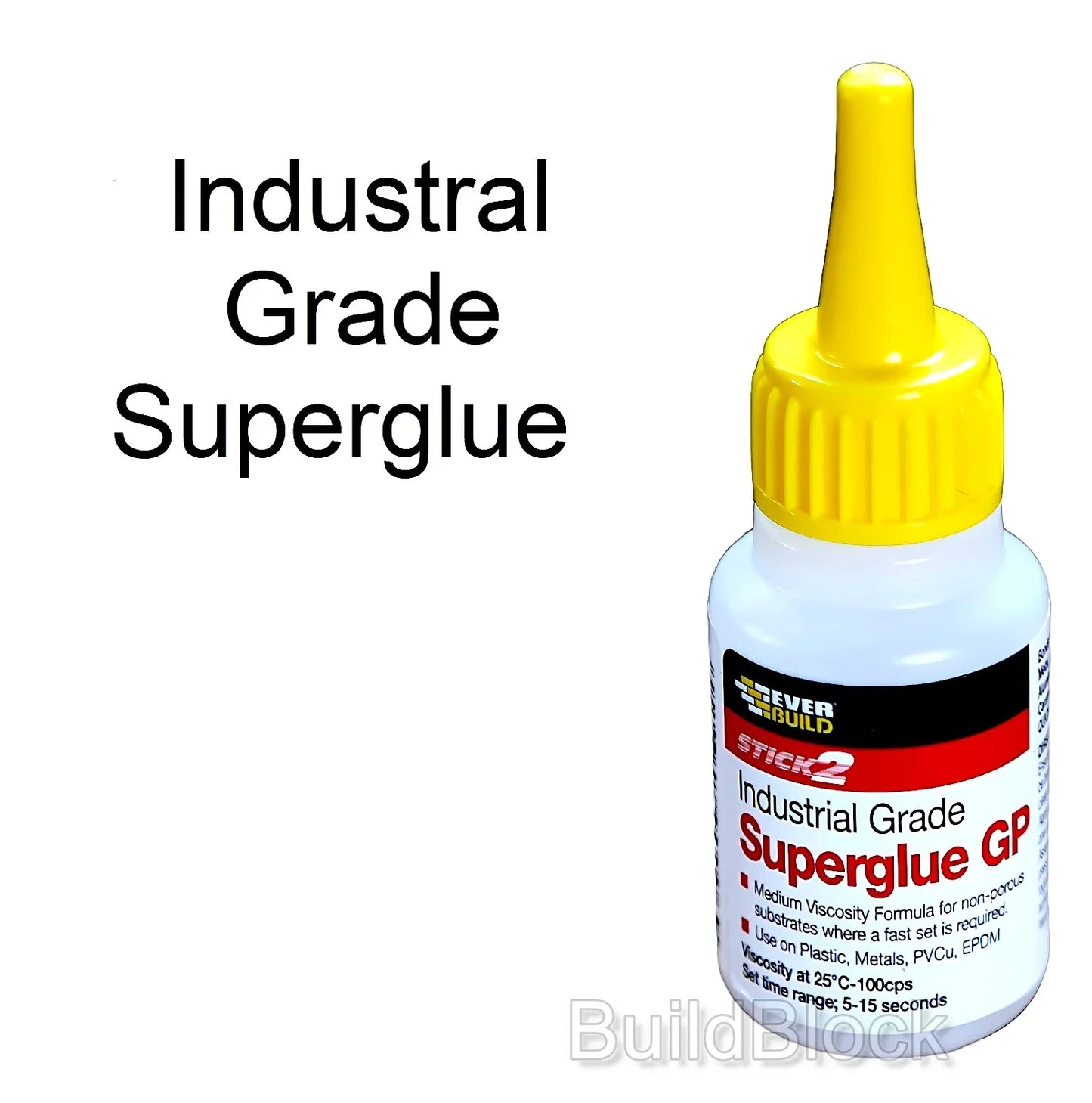 Industrial Super Glue - Build Block Online Ltd