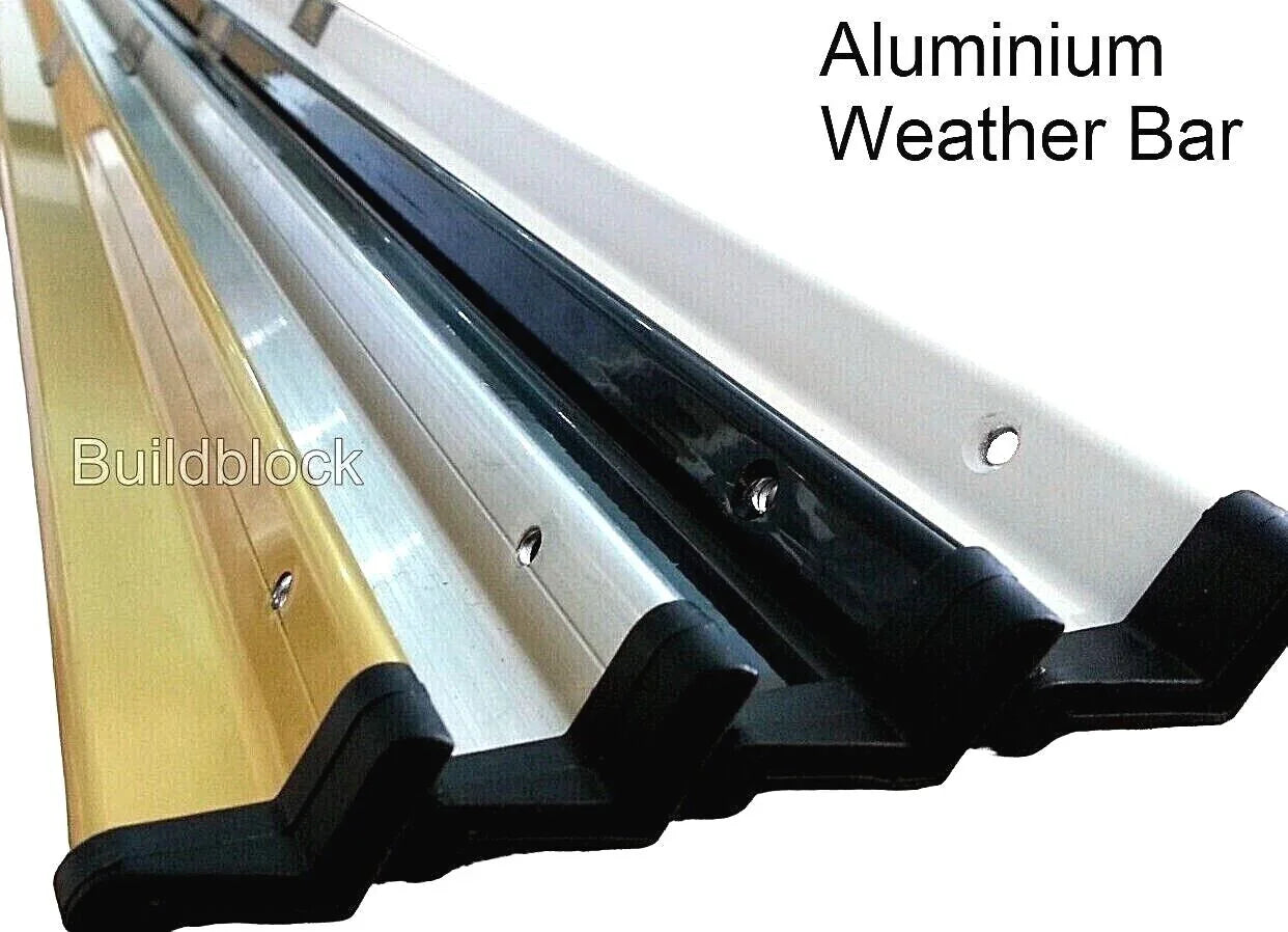 Aluminium Weather Door Drip Bar - Build Block Online Ltd