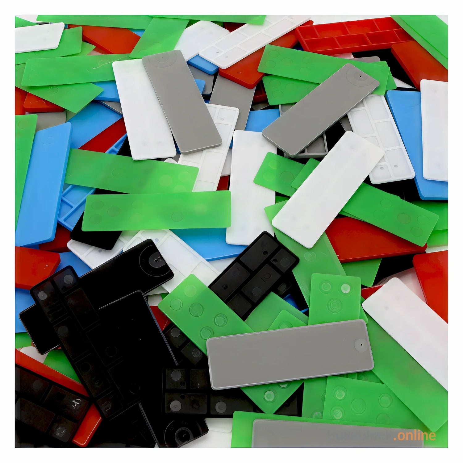 Flat Glazing Packers 32mm x 100mm - Mixed Sizes 1mm to 6mm. www.buildblockonline.co.uk