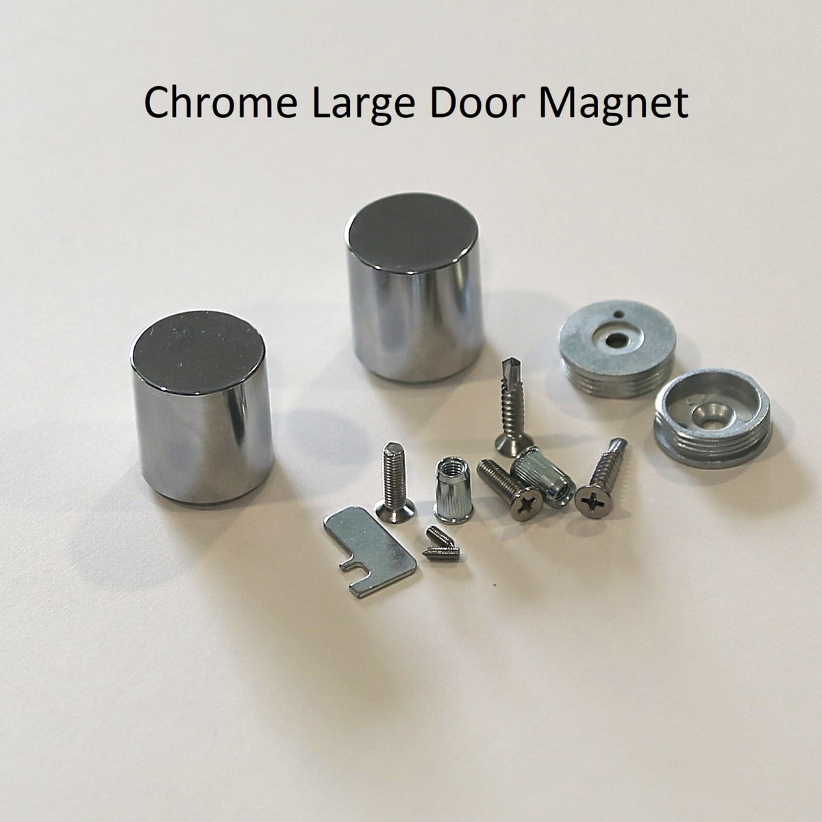 Bifold door magnetic catch - Chrome