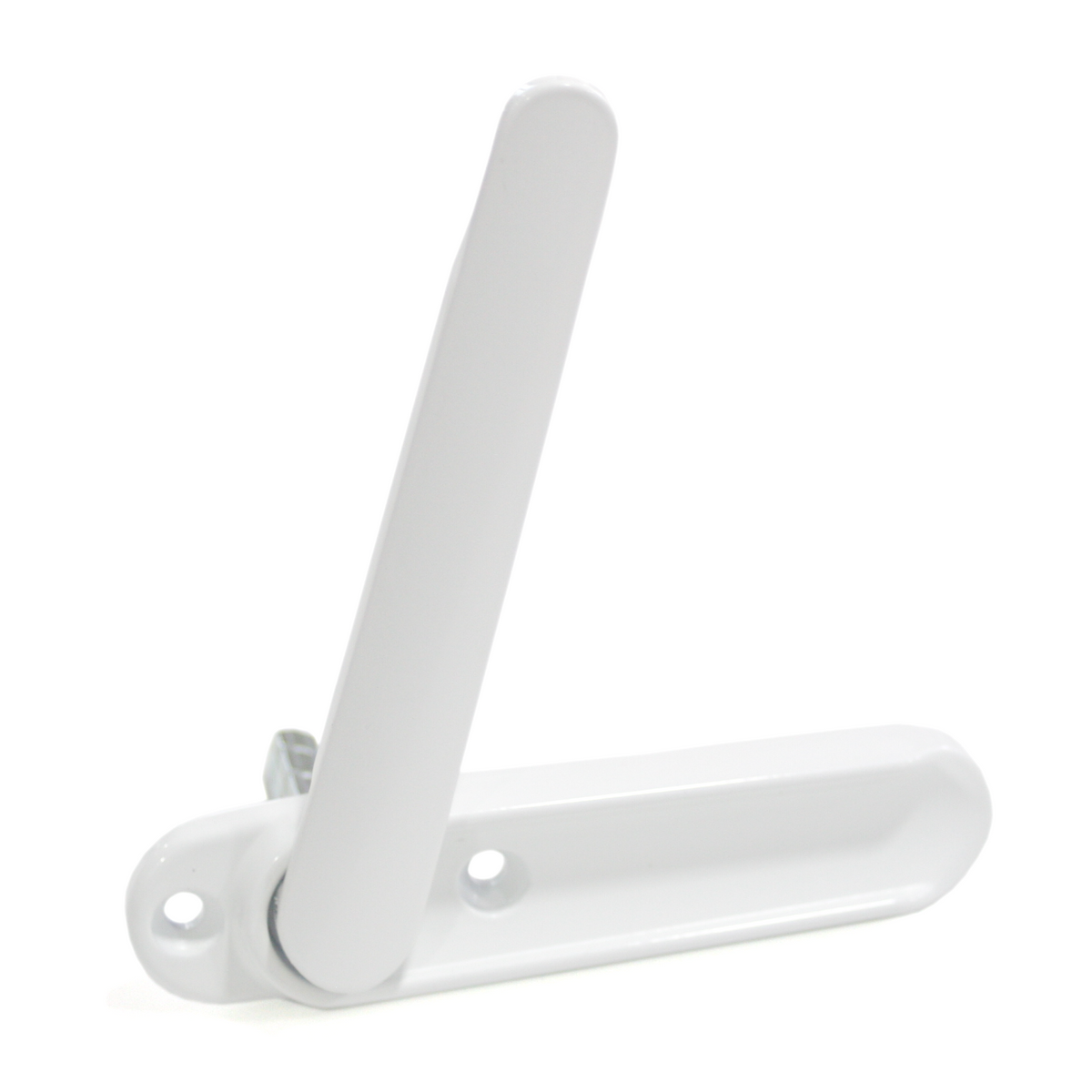 Bifold door lift and turn shootbolt handle - White