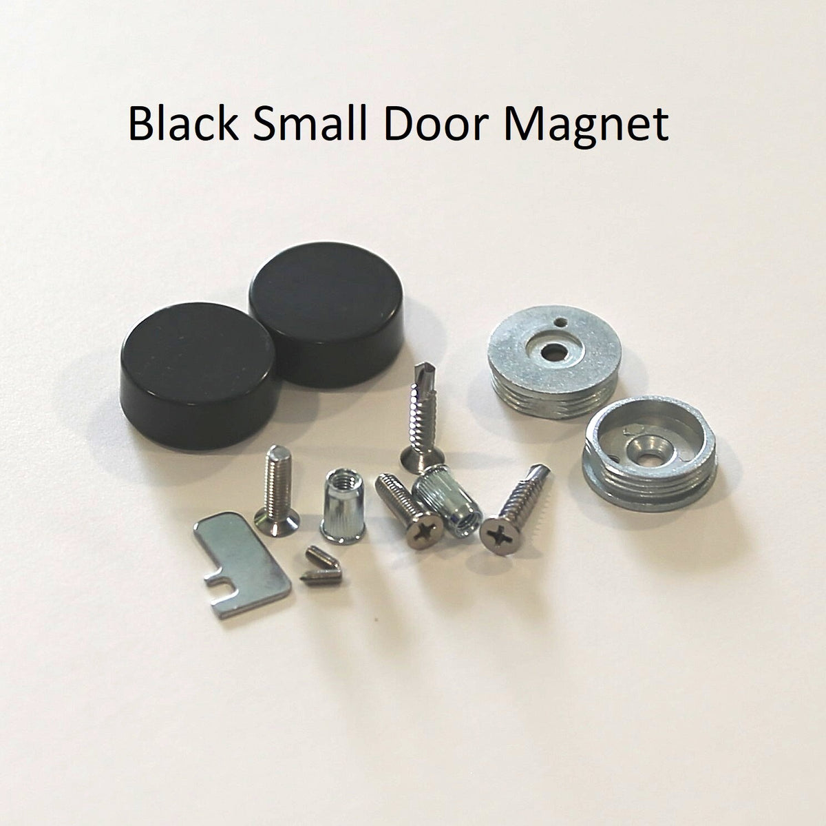 Bifold door magnetic catch - Black
