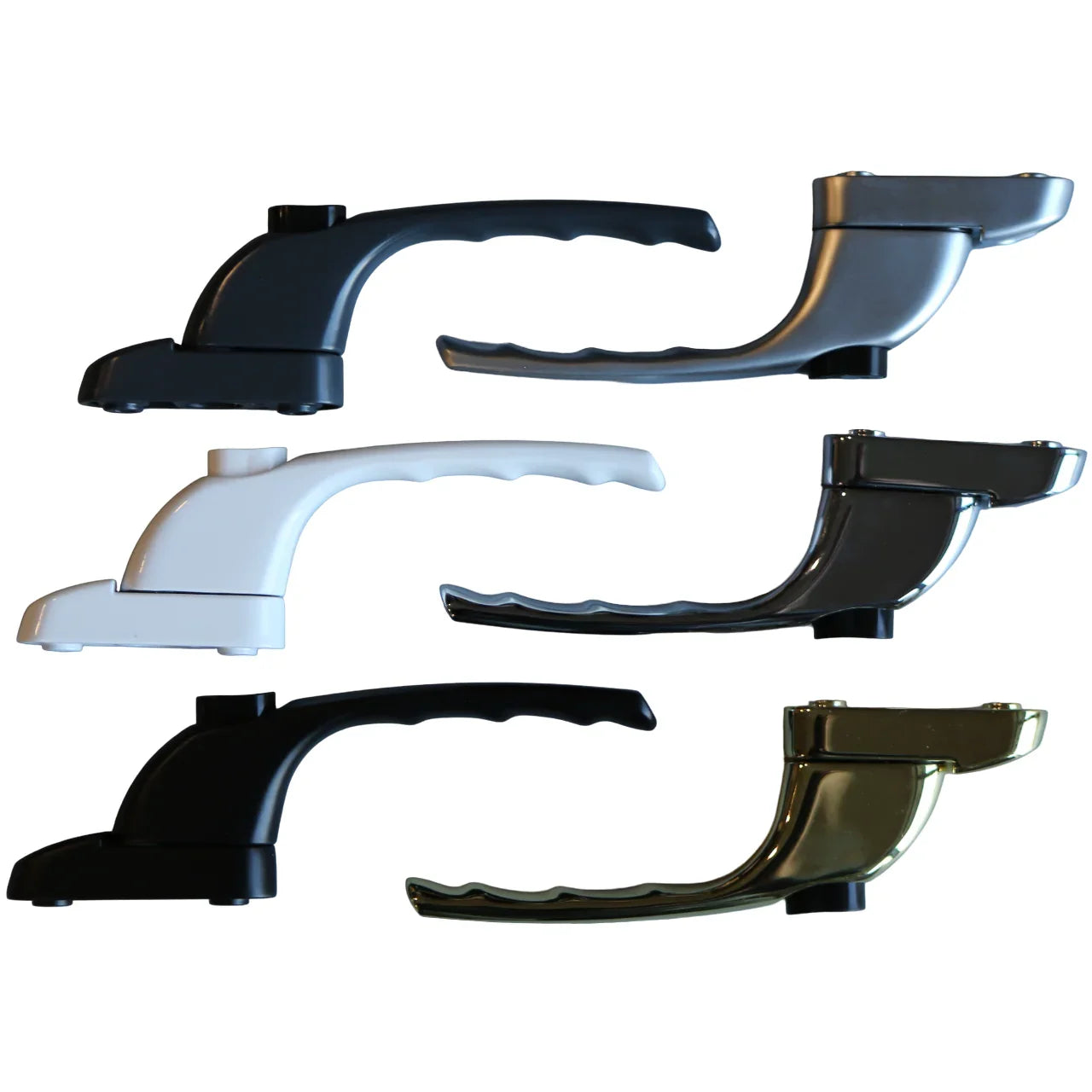 Black Window Handle with interchangeable spindle - Build Block Online Ltd