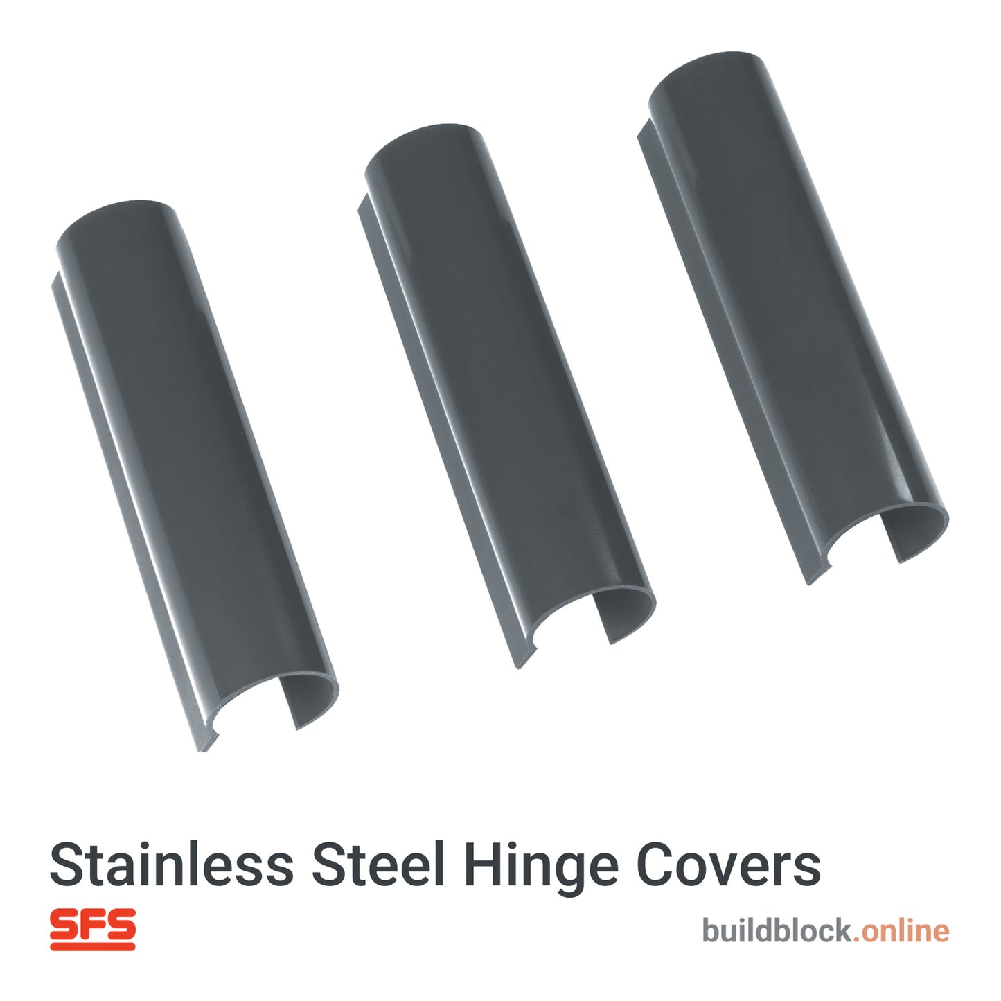 SFS Intec 2D Door Hinge Covers
