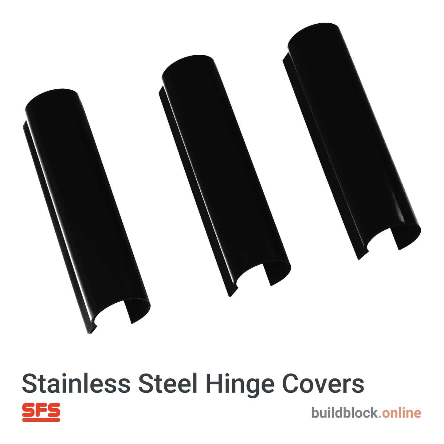SFS Intec 2D Door Hinge Covers