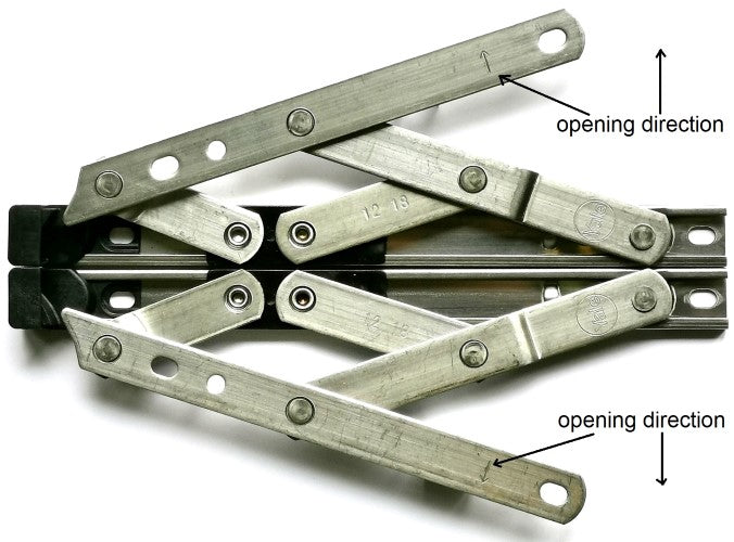 Various Sizes & Types of Yale Window Friction Hinges in Kits - Build Block Online Ltd