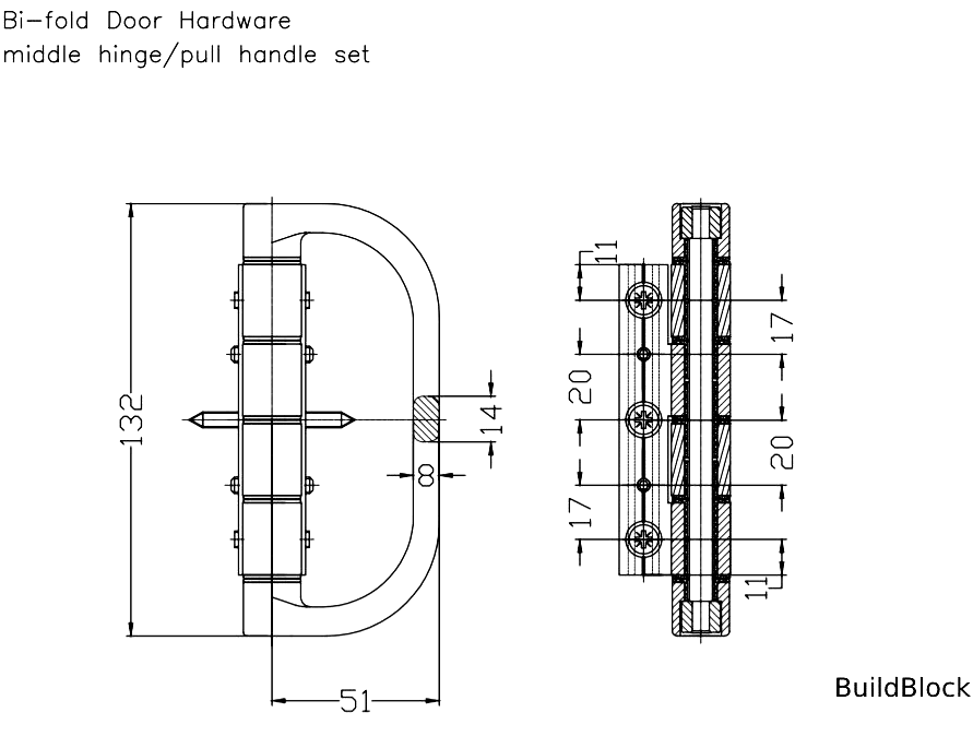 Bifold Door Handles - Build Block Online Ltd