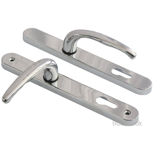 PVD Polished Chrome Door Handles - Build Block Online Ltd