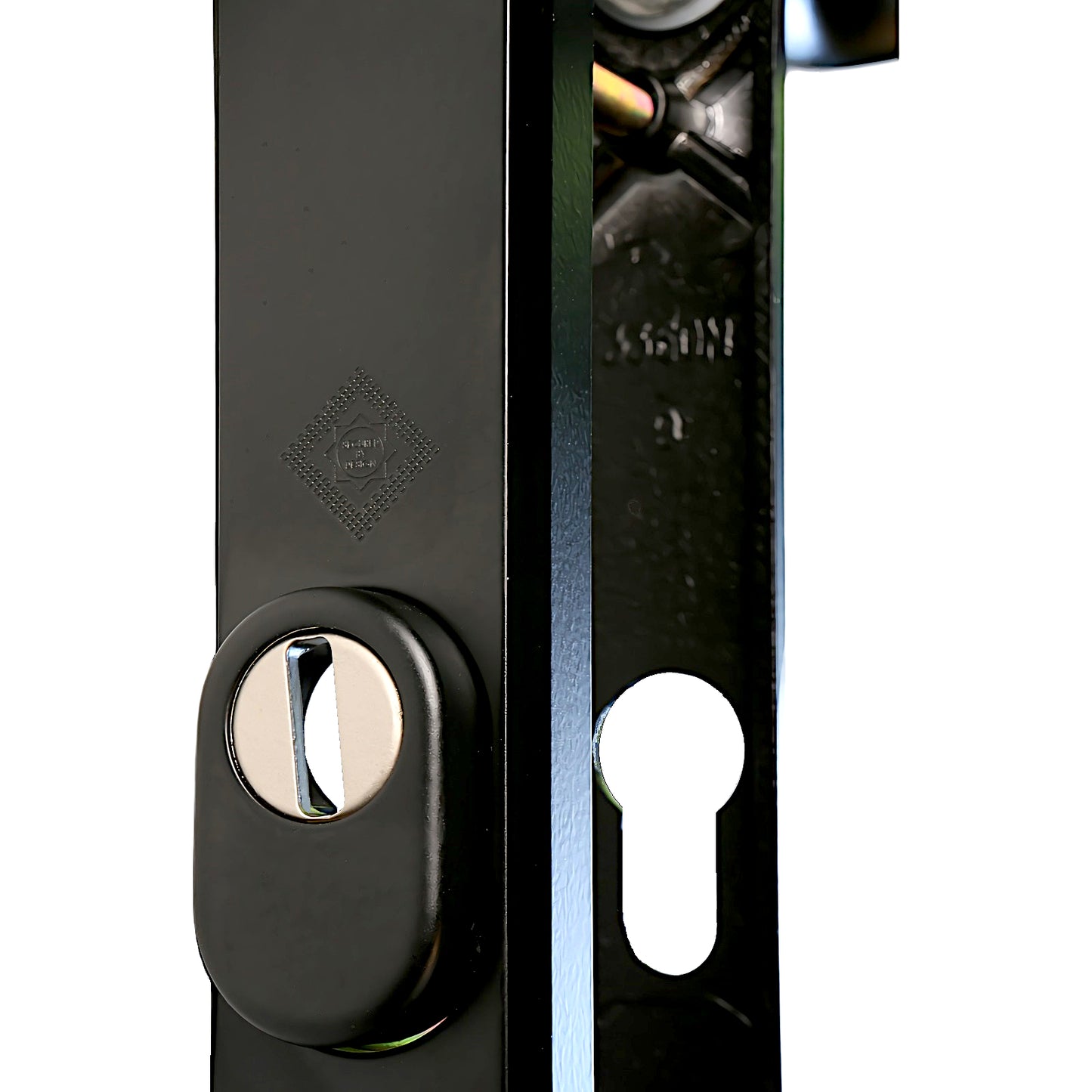 Very High Quality White Security Hoppe Door Handle set - Build Block Online Ltd
