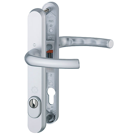 Very High Quality White Security Hoppe Door Handle set - Build Block Online Ltd