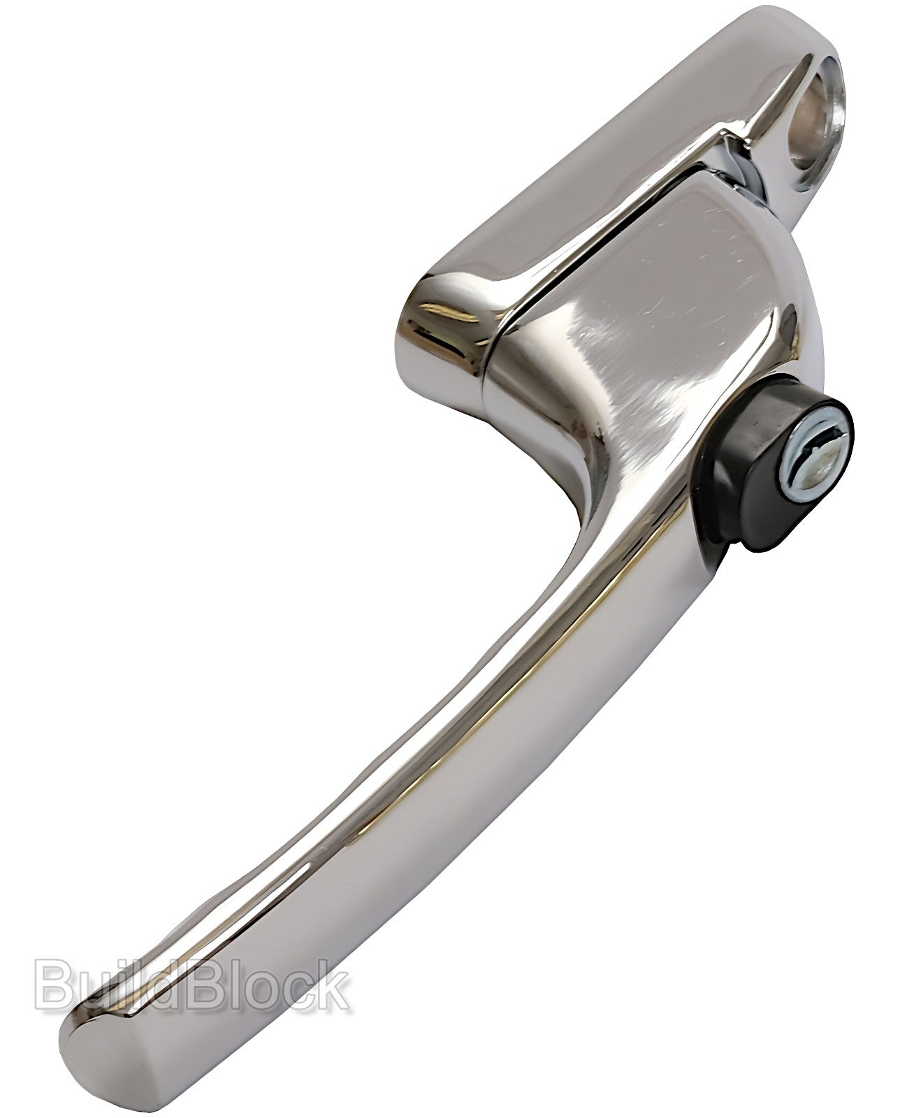 Chrome Window Handle with interchangeable spindle - Build Block Online Ltd
