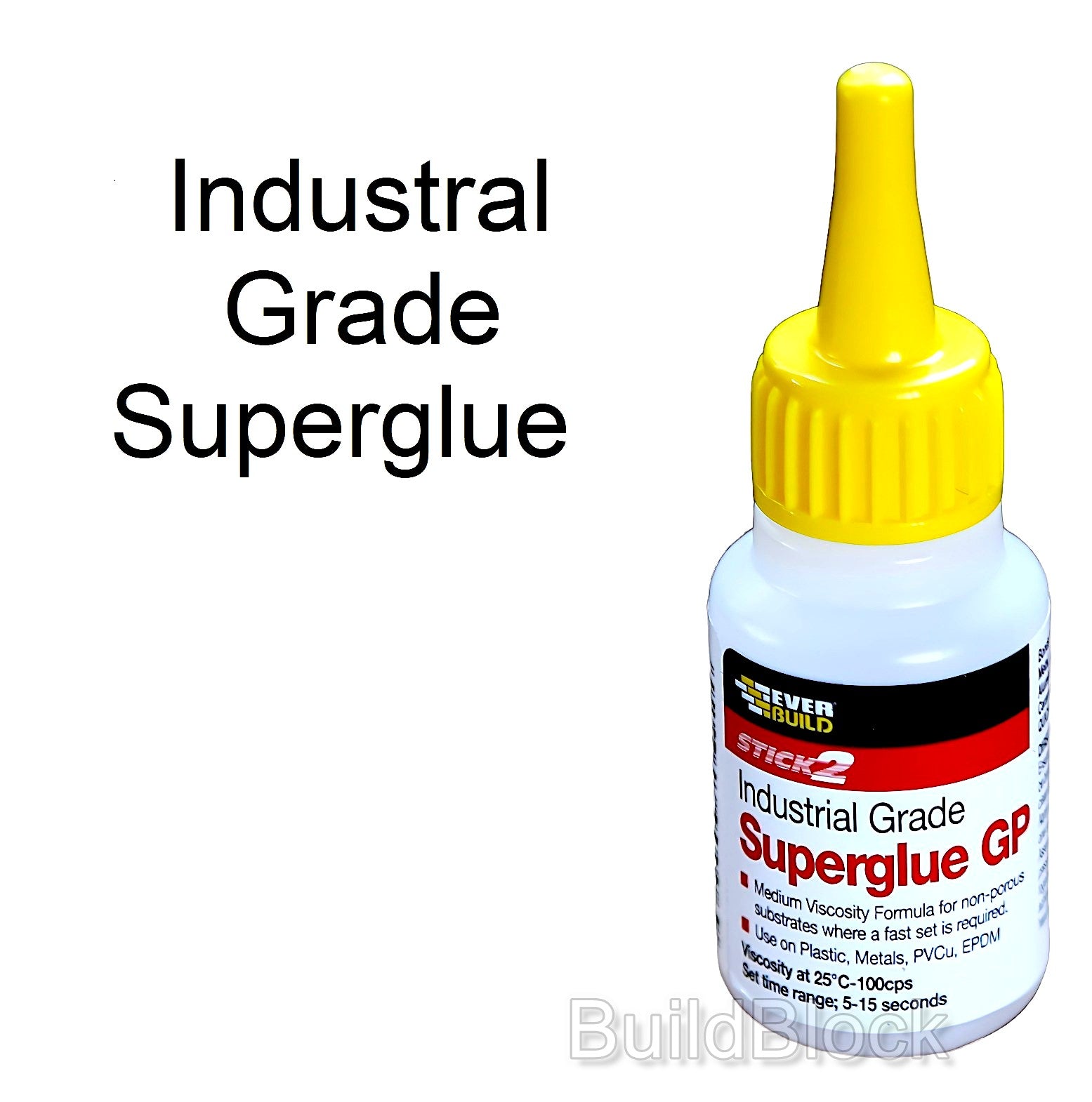 Industrial Super Glue - Build Block Online Ltd