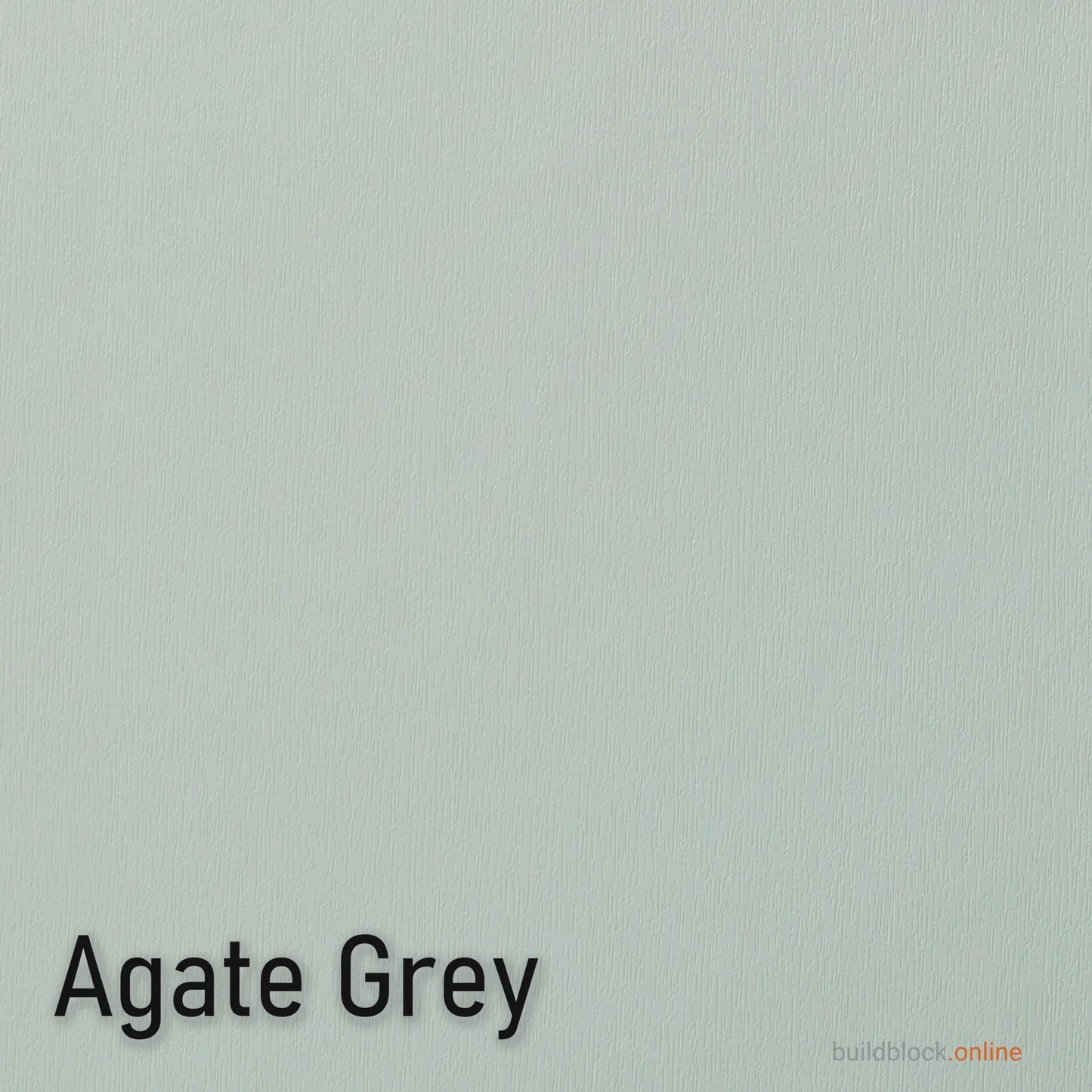Agate Grey Renolit woodgrain foil swatch - the finish of the Agate Grey uPVC door weather bar