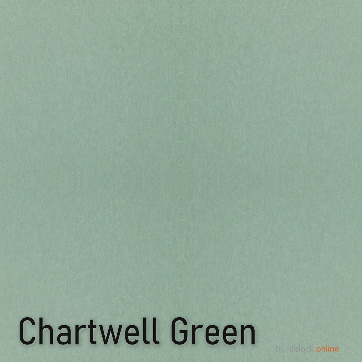 Chartwell Green Renolit woodgrain foil swatch - the finish of the Chartwell Green uPVC door weather bar