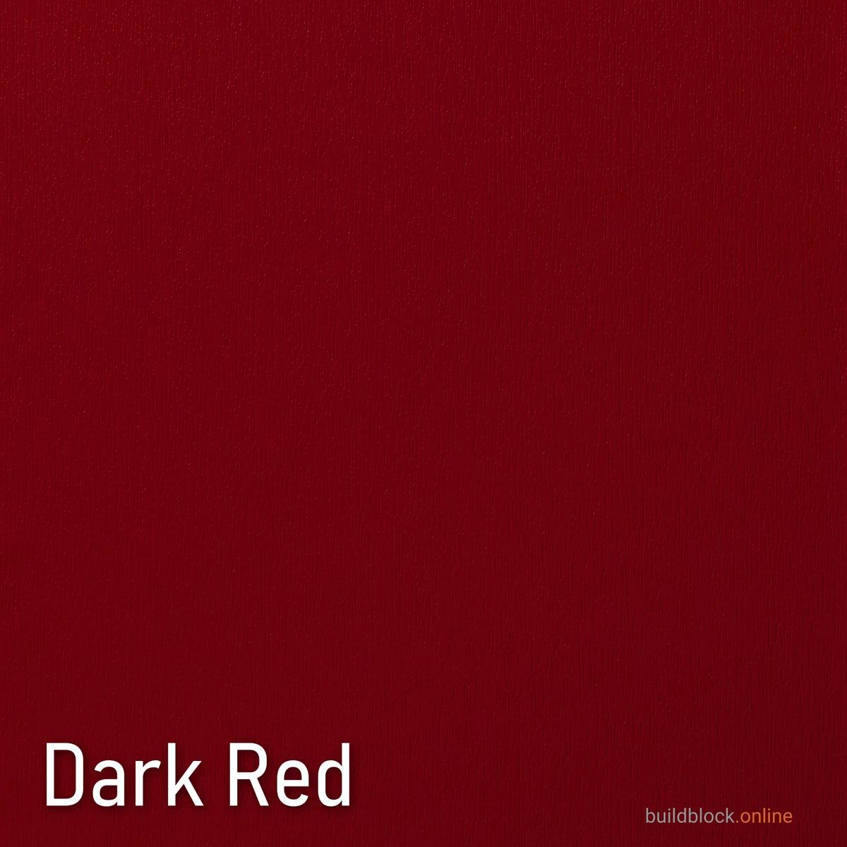 Dark Red Renolit woodgrain foil swatch - the finish of the Dark Red uPVC door weather bar
