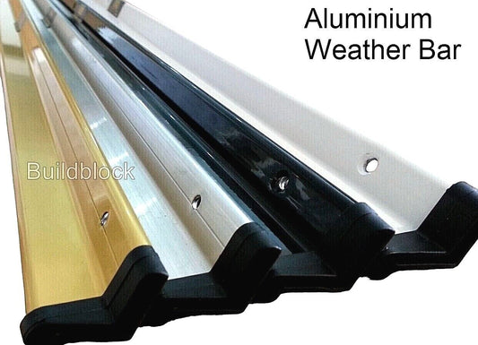 Aluminium Weather Door Drip Bar - Build Block Online Ltd