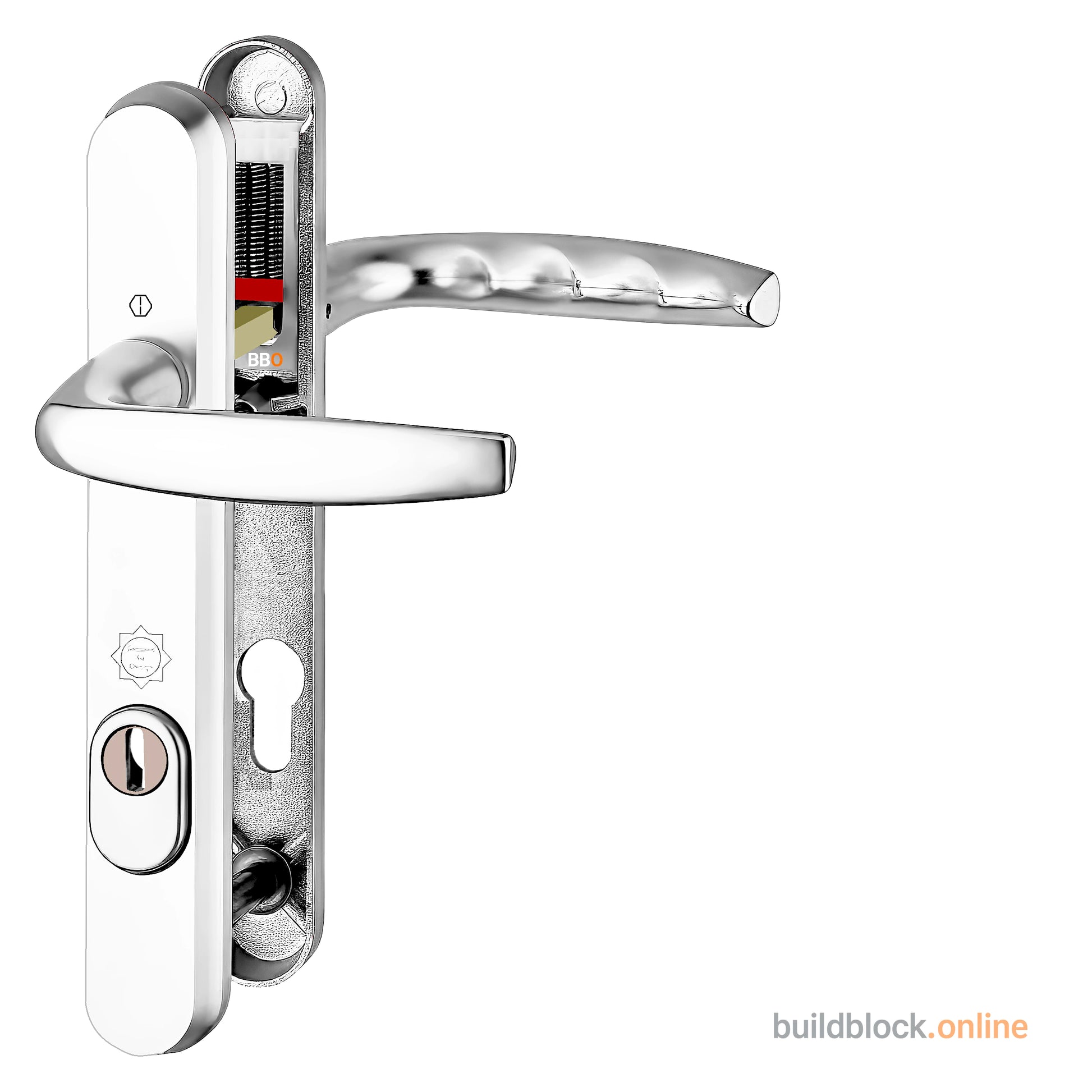 Hoppe Tokyo White Door Handles