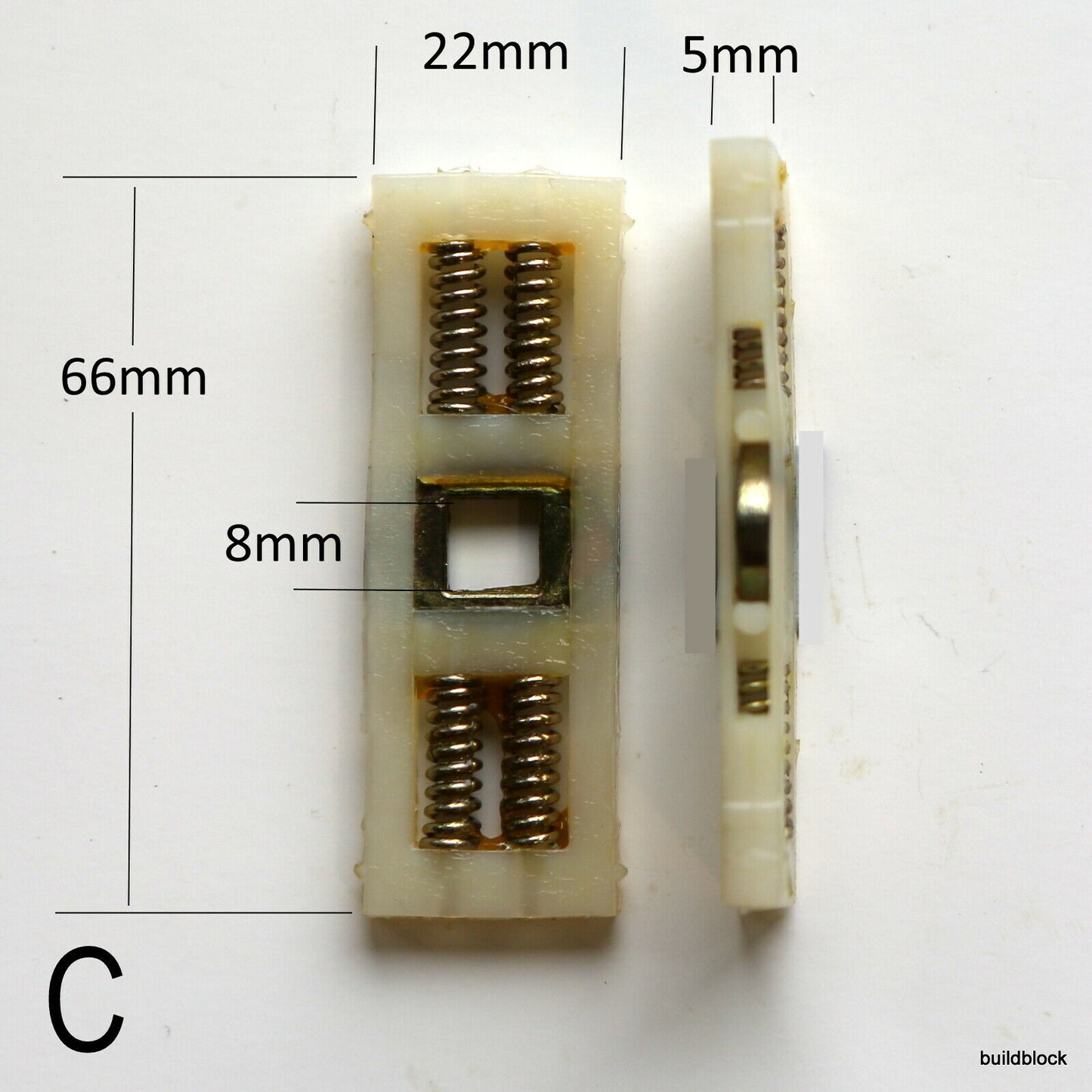 Replacement Door Handle Spring Cassettes - Build Block Online Ltd