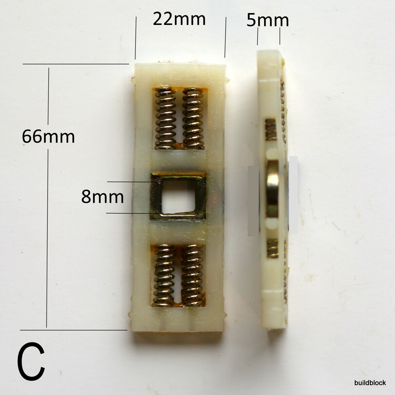 Replacement Door Handle Spring Cassettes - Build Block Online Ltd